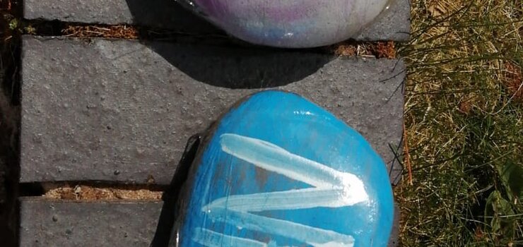 Image of Painted stones
