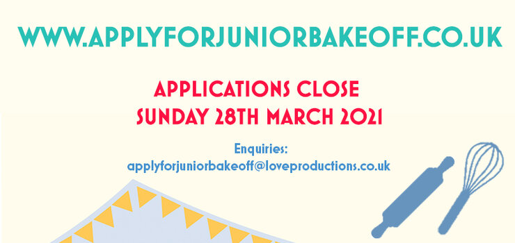 Image of Junior Bake Off Applications